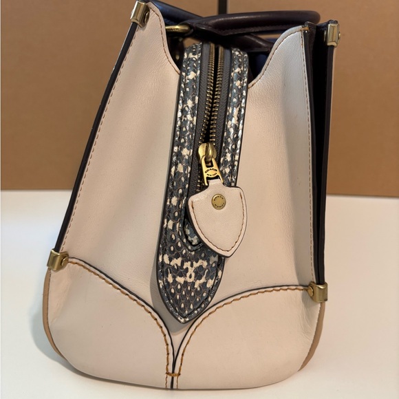 Coach Mason carryall in colorblock with snakeskin detail - Picture 2 of 10